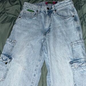 Empyre Blue Baggy Cargos